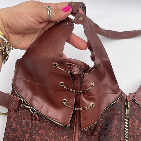 3XL Brown Corset *New without tags * - Picture 2 of 12